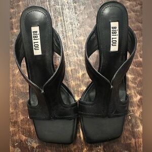 Bibi Lou Black Women's Heels